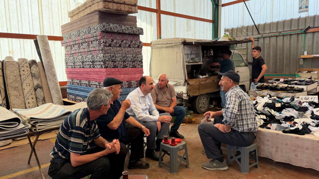 Başkan Altay Konya’da pazara çıktı 3